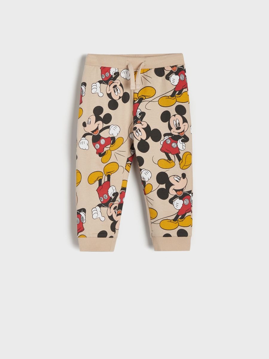 Παντελόνι φόρμας Mickey Mouse - μπεζ - SINSAY