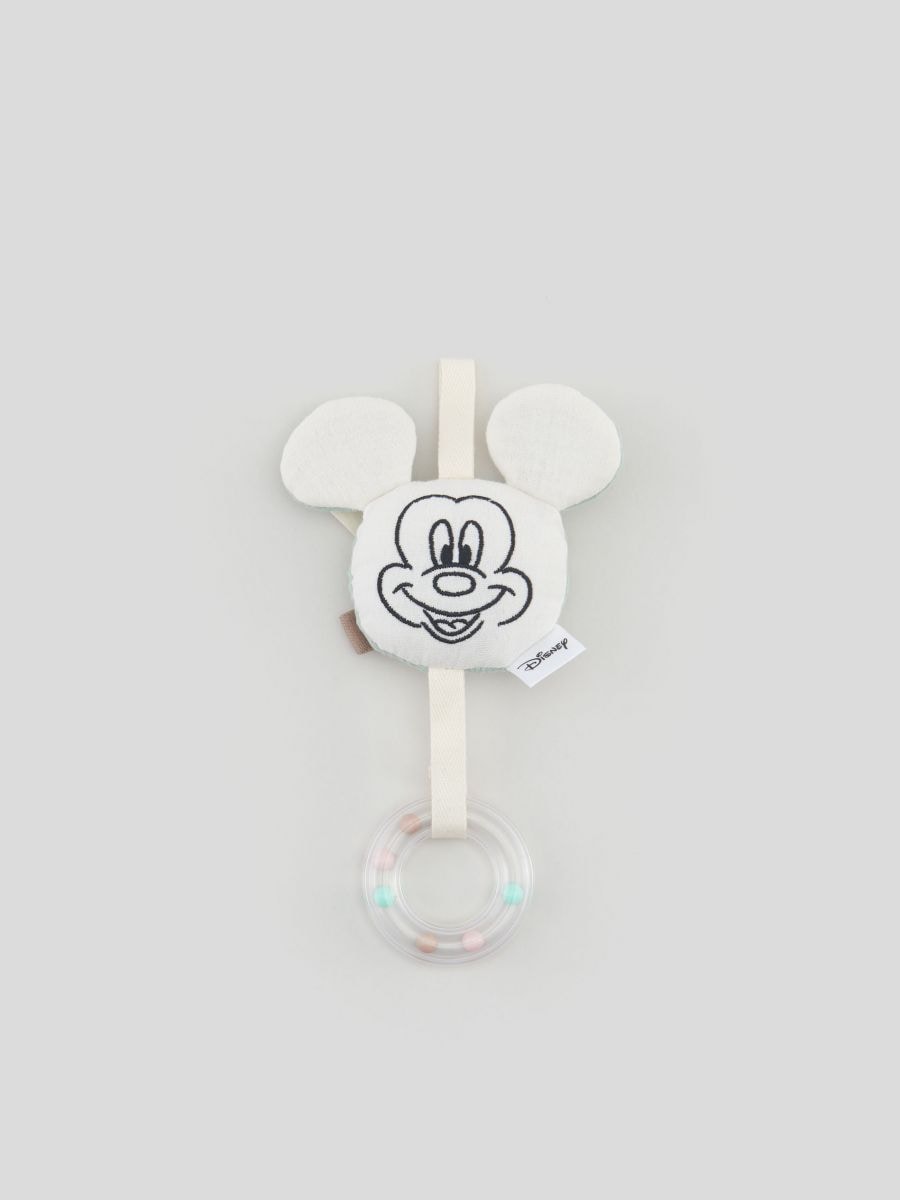 Jucărie zornăitoare Mickey Mouse - crem - SINSAY