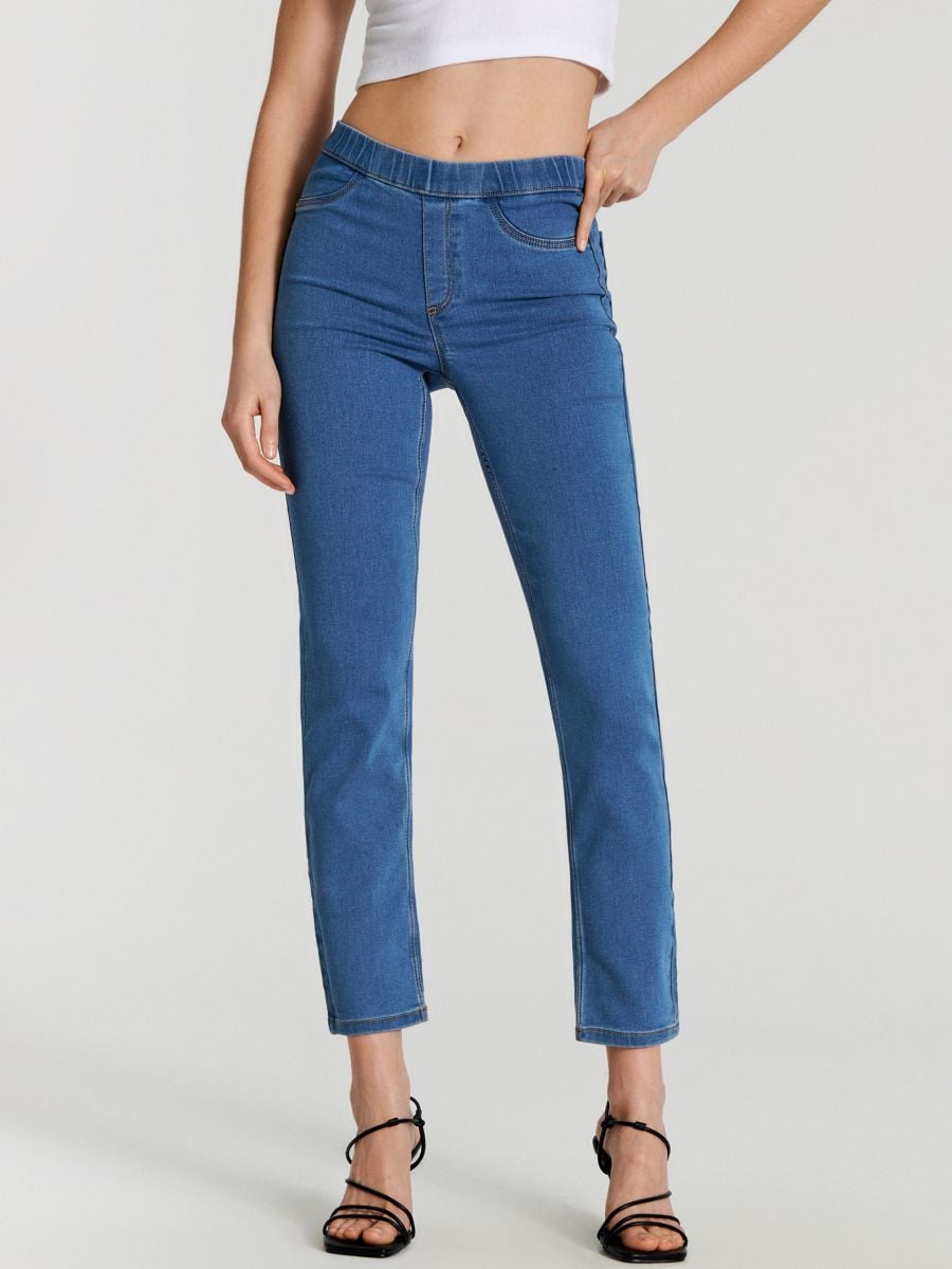 Jeggings Color blue jeans - SINSAY - 779AB-55J