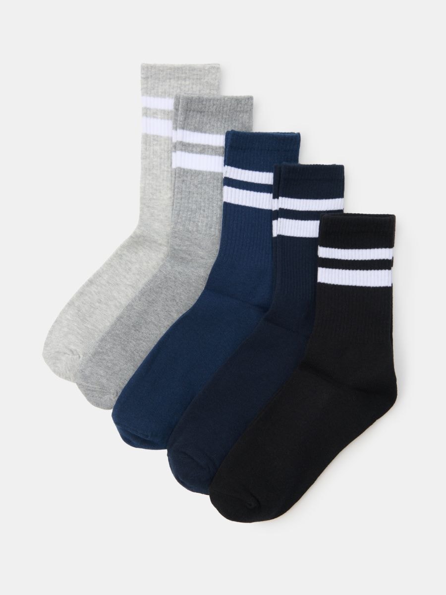 Шкарпетки, 5 пар - різнобарвний - SINSAY