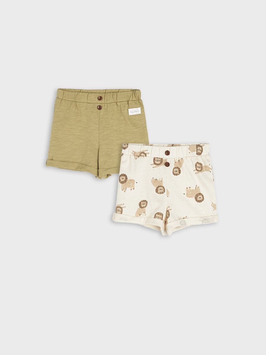 Shorts 2 pack - khaki - SINSAY