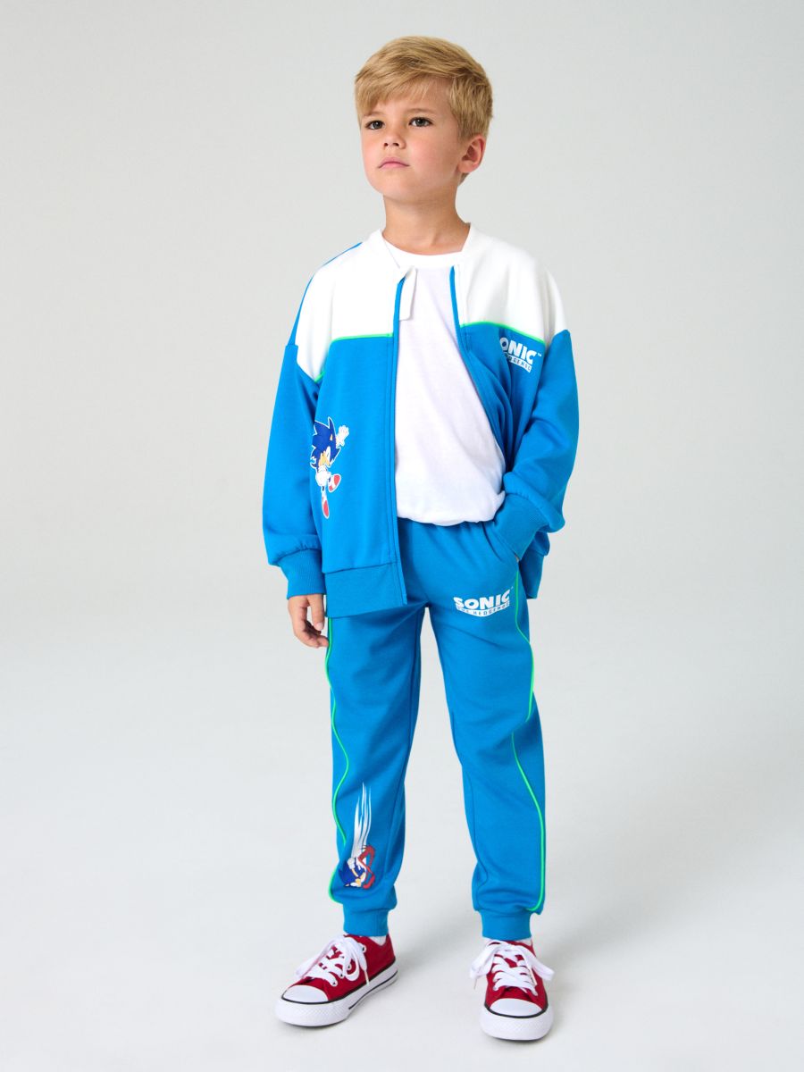 Melegítőnadrág Sonic the Hedgehog: Modern - mid blue - SINSAY