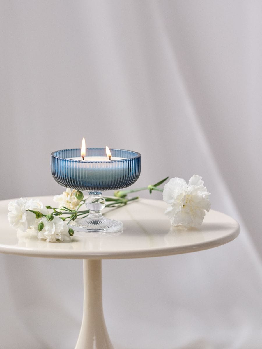 Свічка Evening Relief - темно-синій - SINSAY