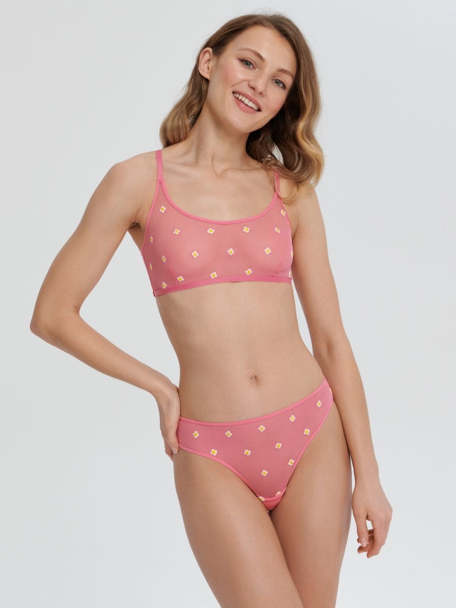 Top and knickers set Color pink - SINSAY - 8411R-30X
