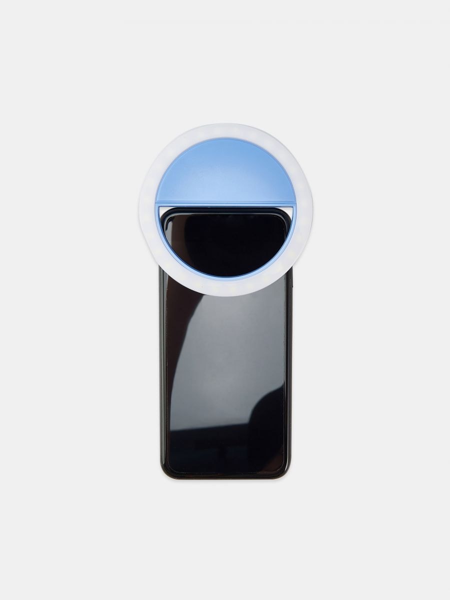 Luce ad anello per scattare selfie con il telefono Colore azzurro - SINSAY  - 8467F-50X