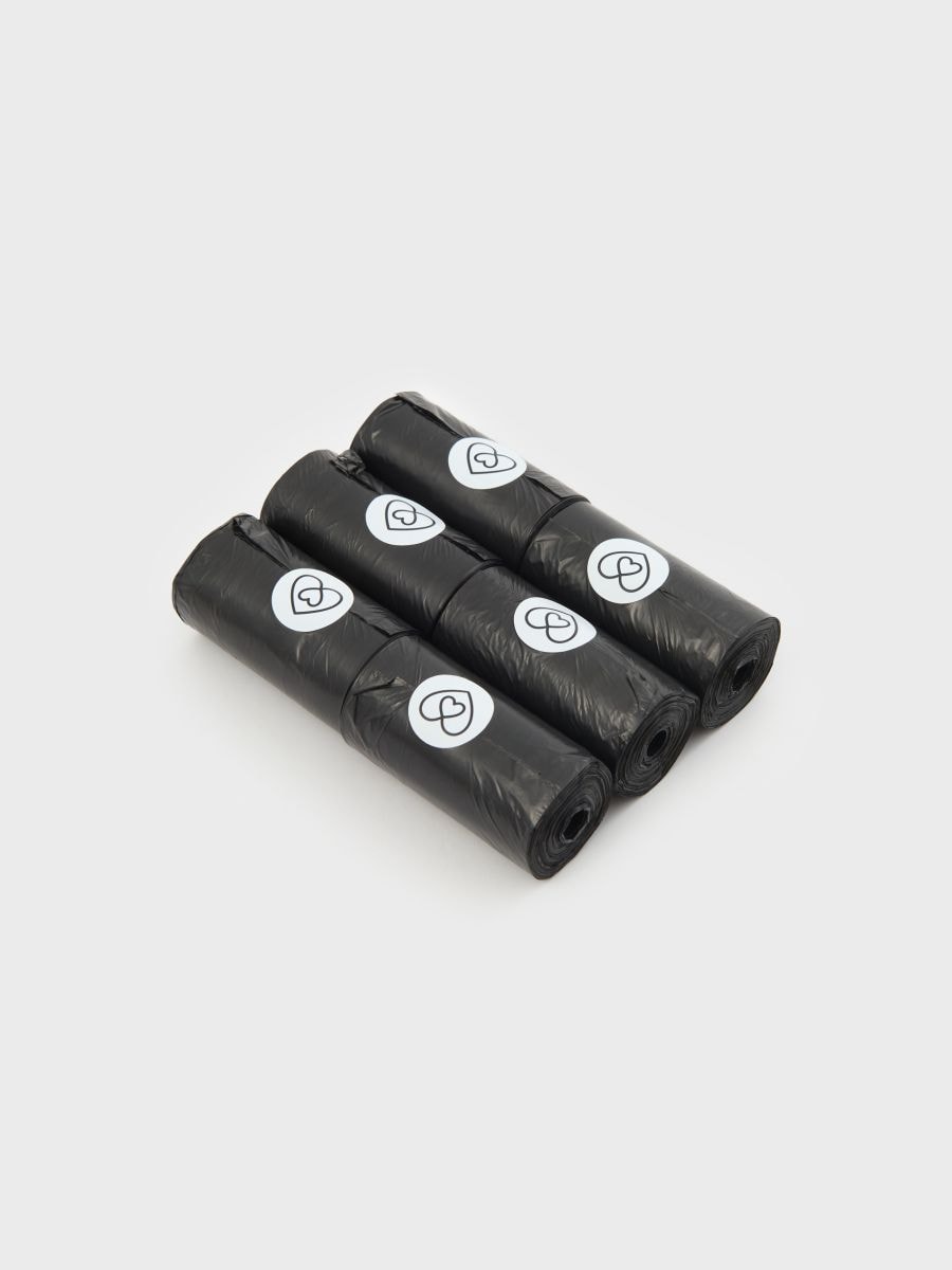 Σακουλάκια για περιττώματα 180 τεμ - μαυρο - SINSAY