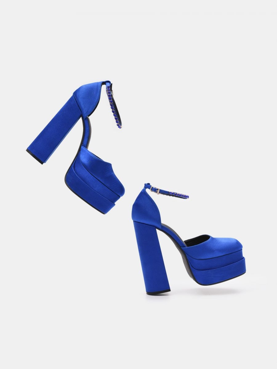 Chunky heel pumps - hyacinth - SINSAY