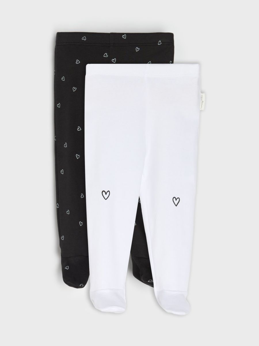 Kratki kombinezon - 2 komada - krem - SINSAY