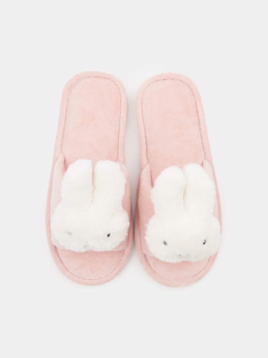Papuče Miffy - pastelová růžová - SINSAY