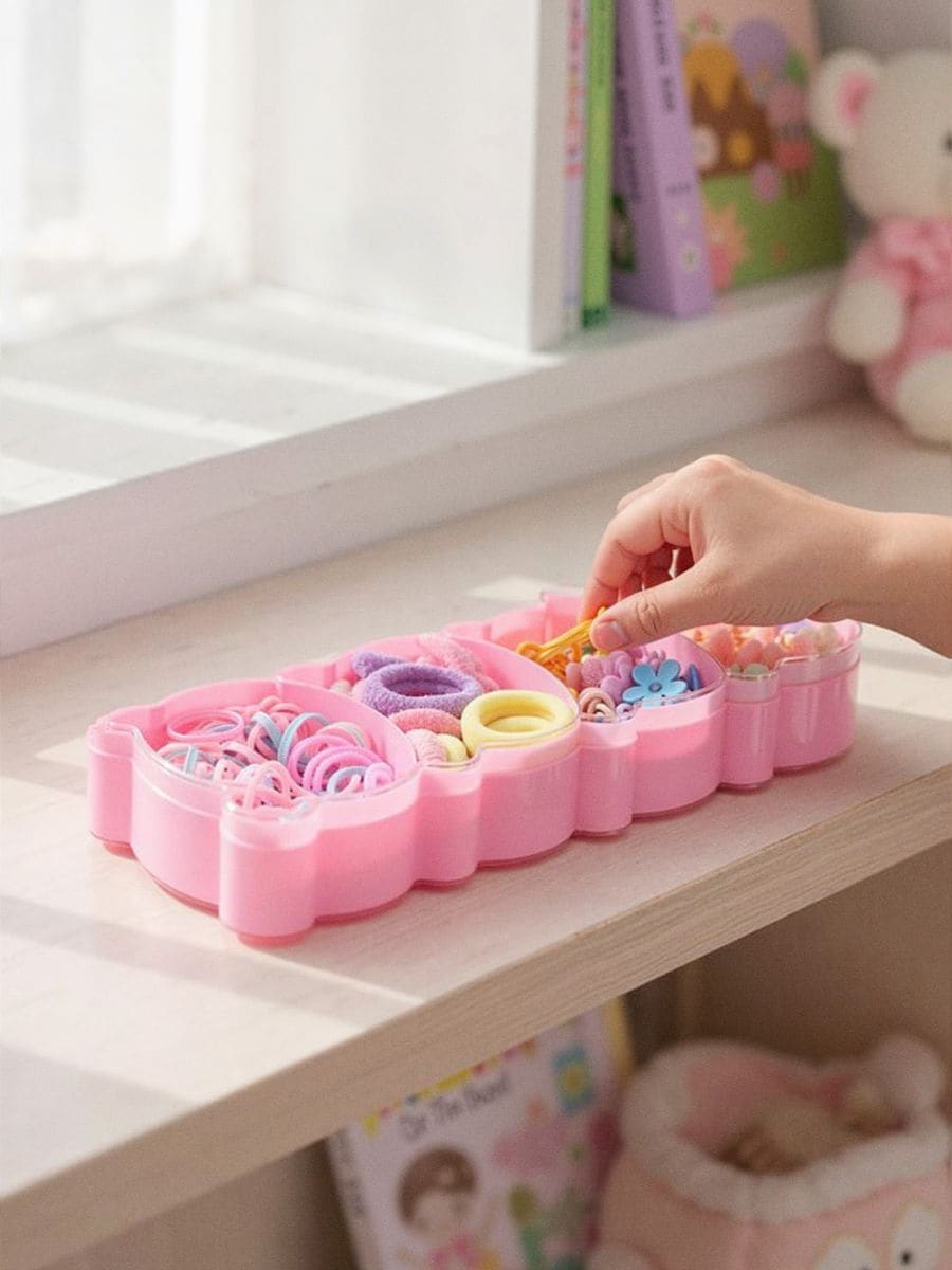 Juukseaksessuaaride komplekt karbis - mitmevärviline - SINSAY