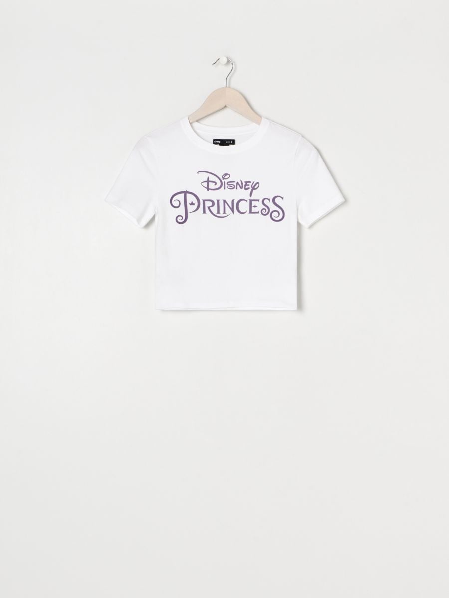 Disney crop top mintával - fehér - SINSAY
