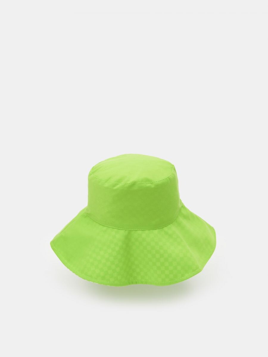 Klobuček bucket hat - rumeno zelena - SINSAY