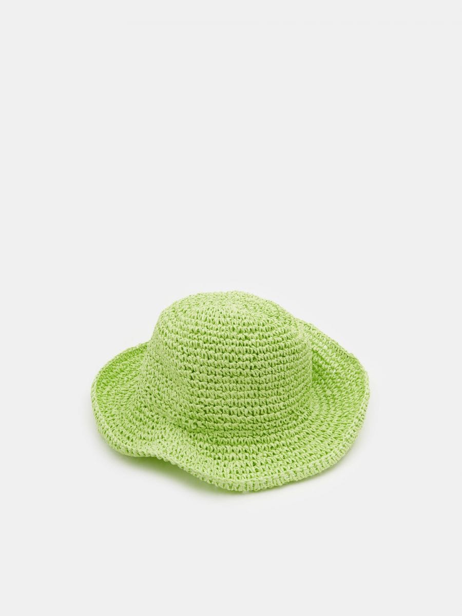 Bucket hat - yellow green - SINSAY