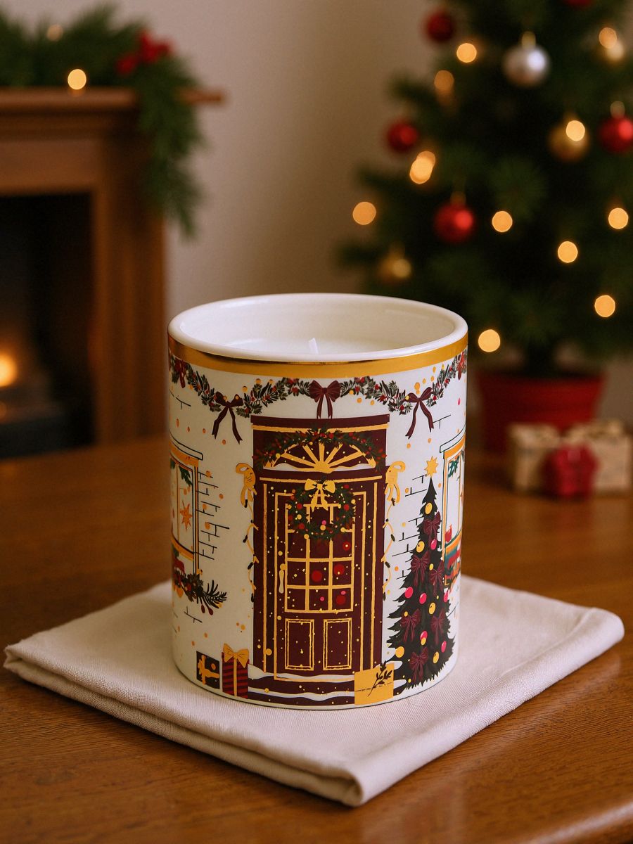 Ароматична свічка Winter - червоний - SINSAY