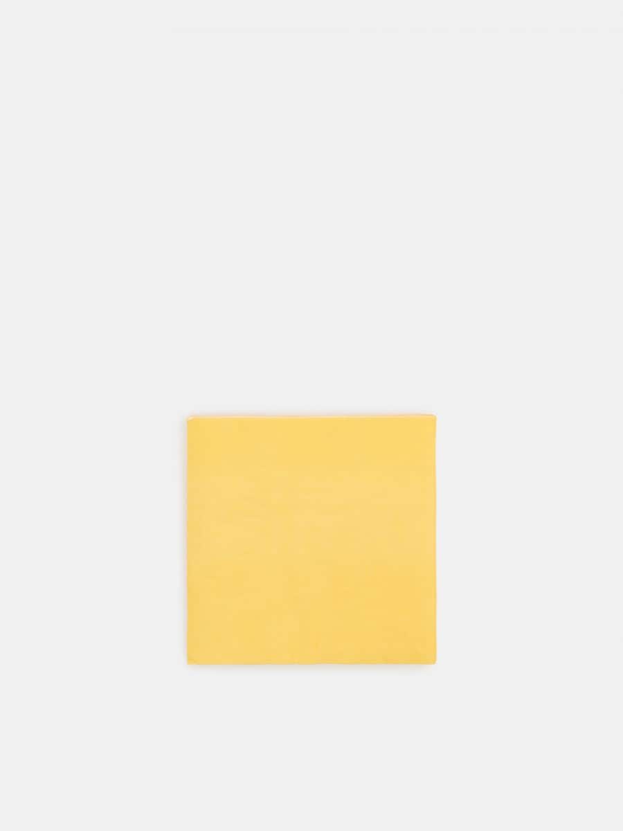 Serwetki 50 pack - żółty - SINSAY