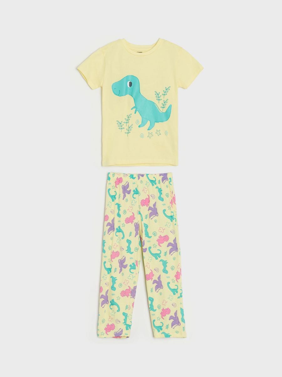 Pidžama - svetlo žuta - SINSAY
