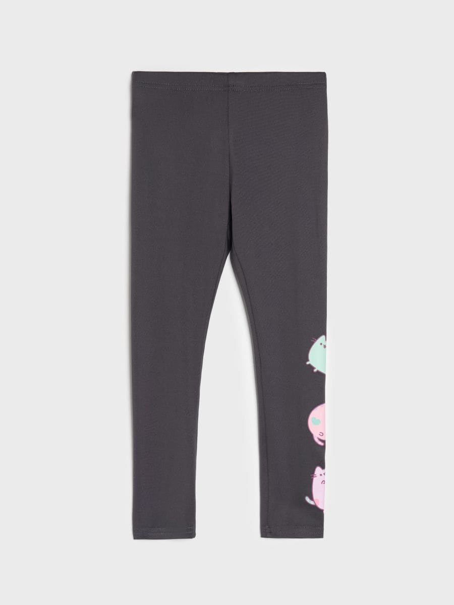 Legginsy Pusheen the Cat - szary - SINSAY