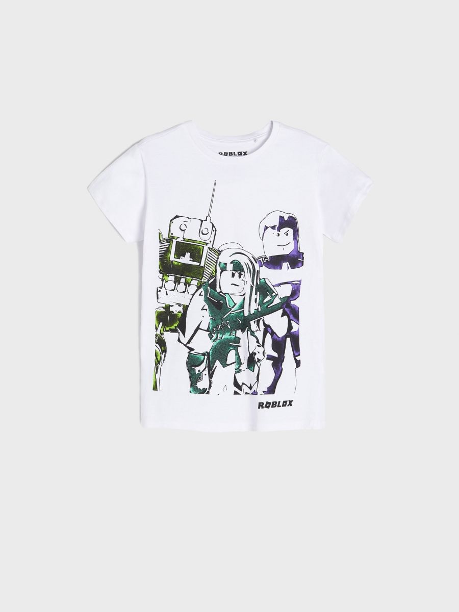 Roblox T-shirt Color white - SINSAY - 8705E-00X