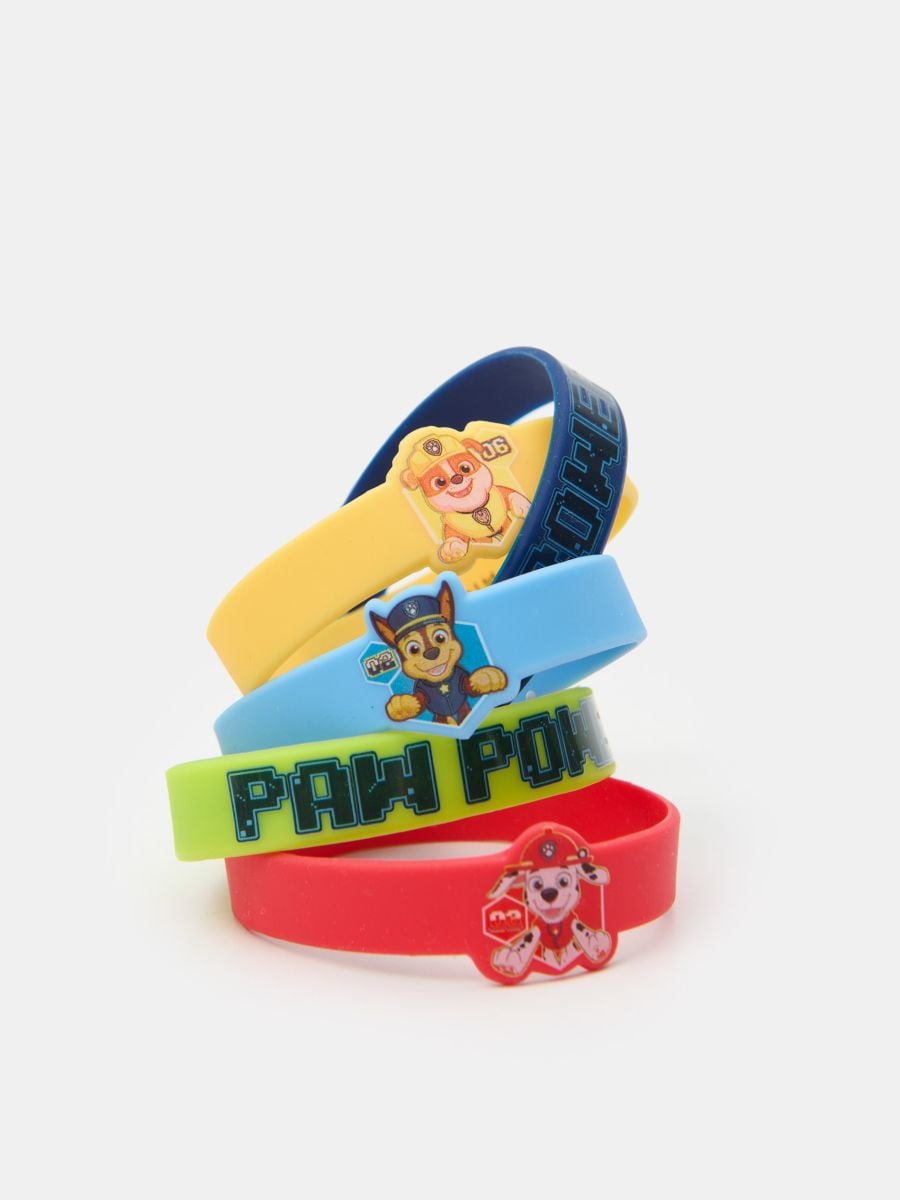 Szilikon karkötők – 5 darabos csomag PAW Patrol - többszínű - SINSAY