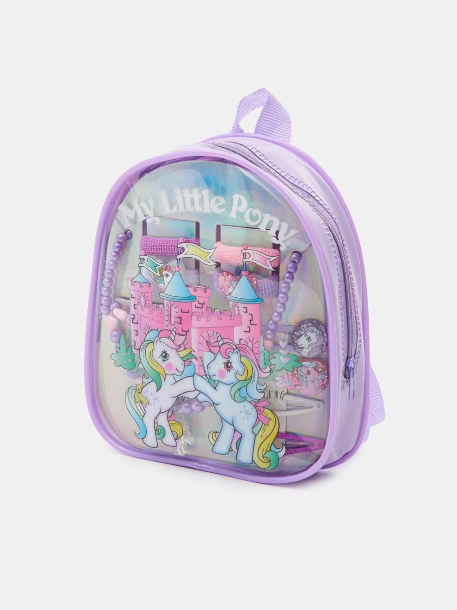 Plecak z akcesoriami do stylizacji My Little Pony - wielobarwny - SINSAY