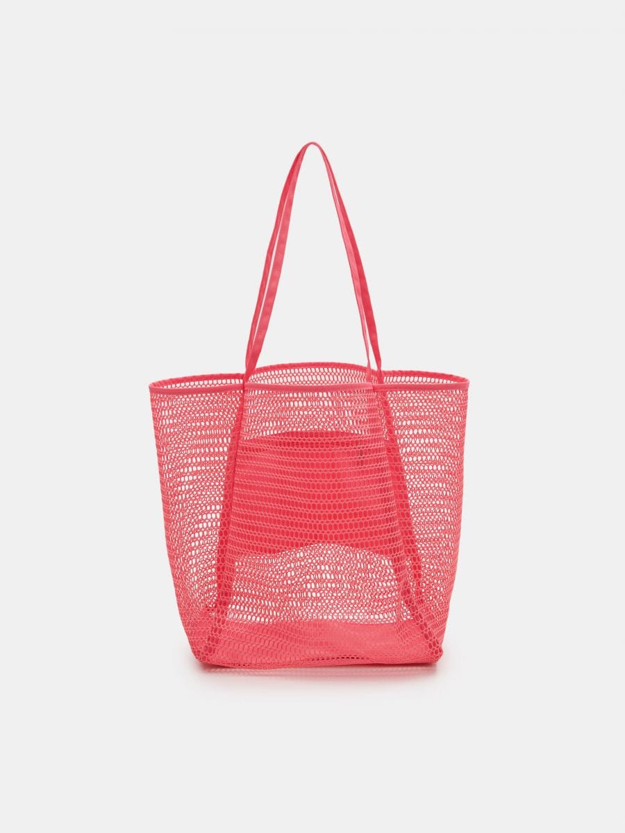 Shopper taška - horúca ružová - SINSAY
