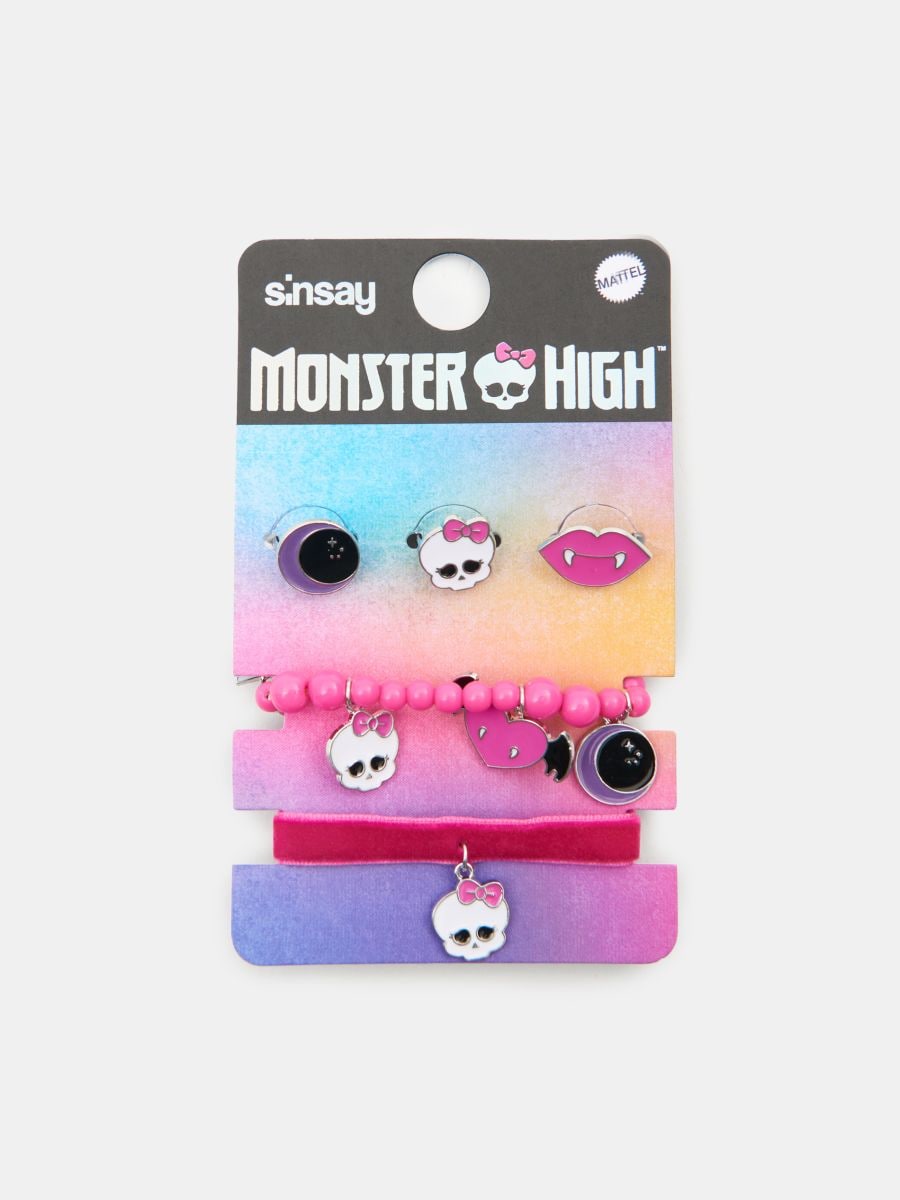 Zestaw biżuterii Monster High - wielobarwny - SINSAY