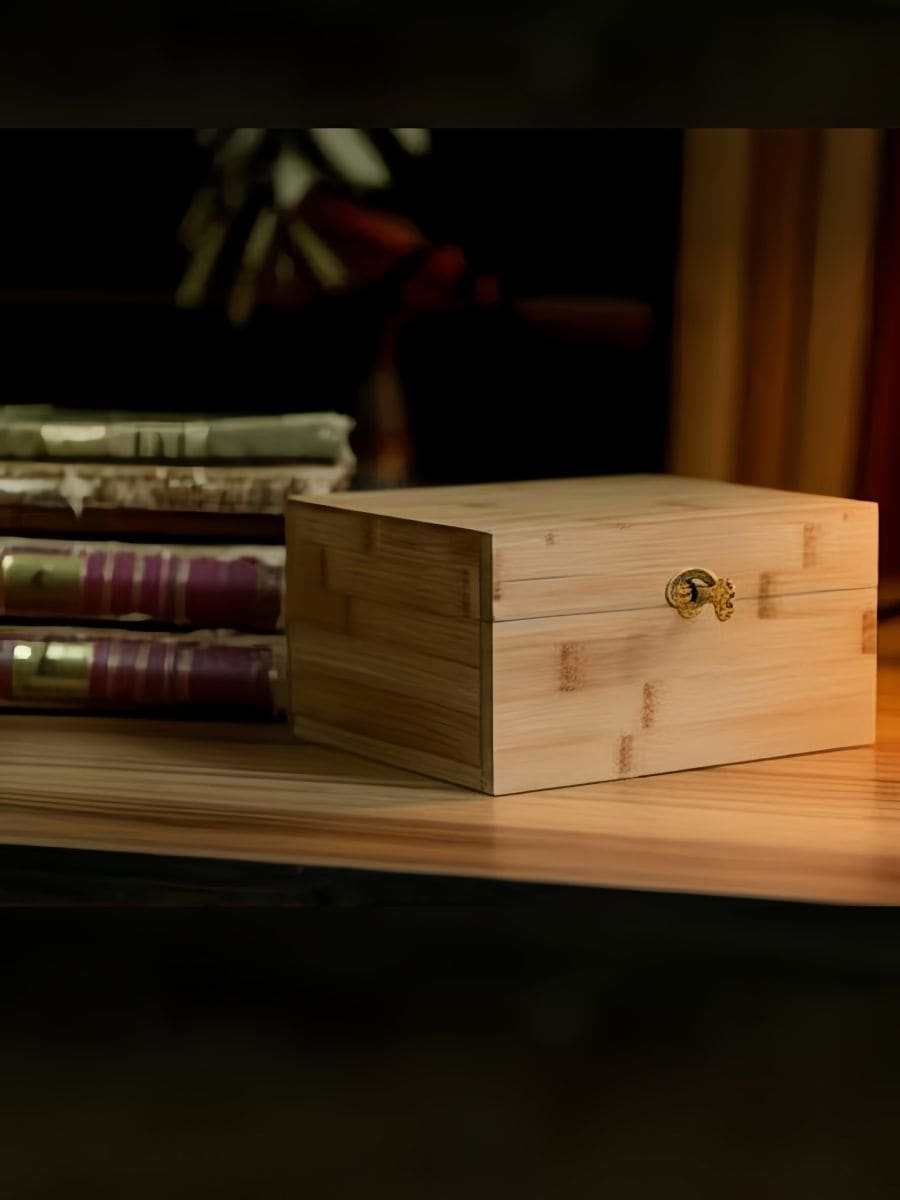 Κουτί που κλειδώνει με κλειδί - μπεζ - SINSAY