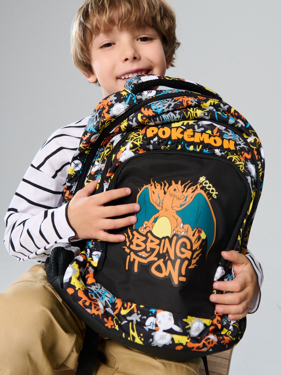 Ruksak Pokemon - crno - SINSAY