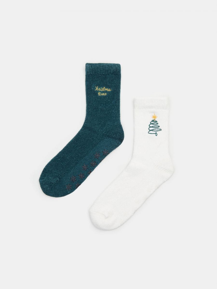 Sada 2 párů ponožek - vícebarevná - SINSAY