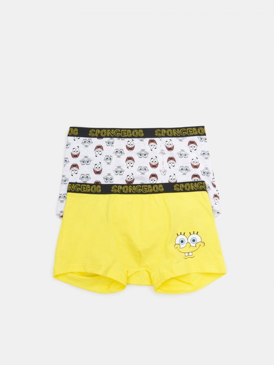 SpongeBob boxers 2 pack Color light grey - SINSAY - 8823I-09M