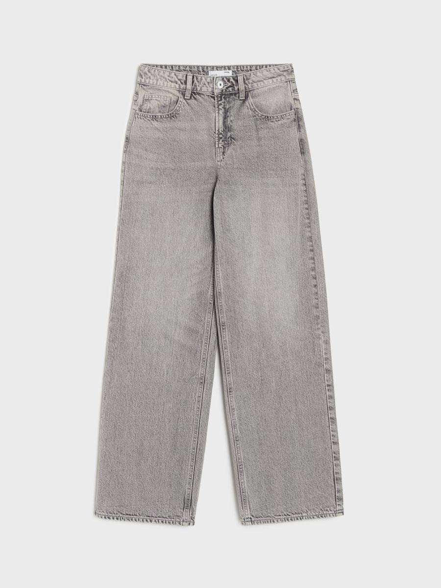 Baggy-Jeans - Grau - SINSAY