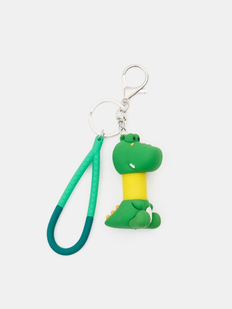 Obesek dinozaver s paščkom - večbarvna - SINSAY