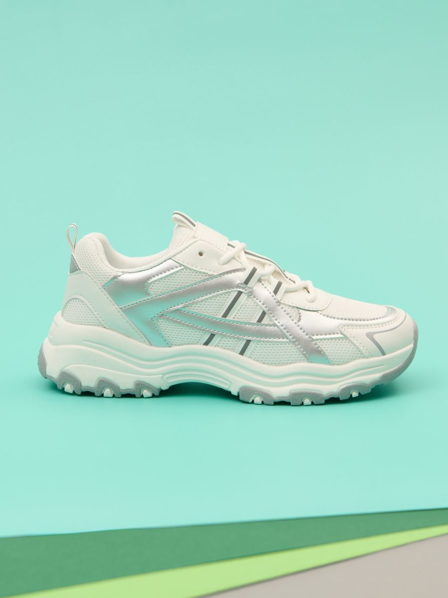 Pantofi sport - alb - SINSAY