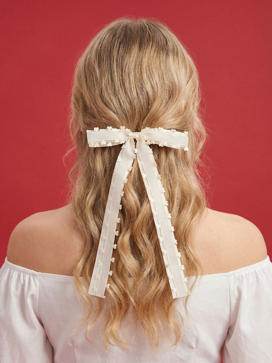 Sponka za lase - bela - SINSAY