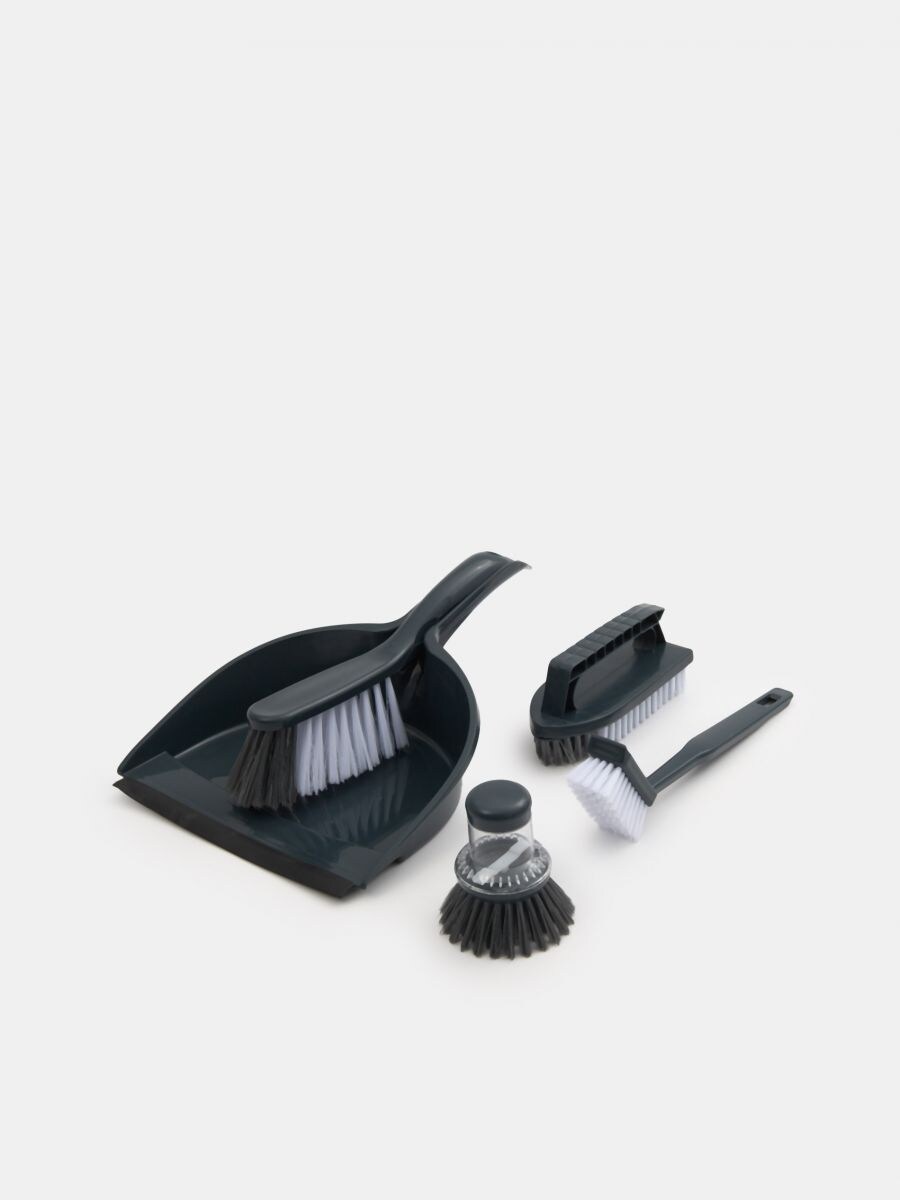 cobee Set di pulizia per scopa e paletta piccola, mini paletta per