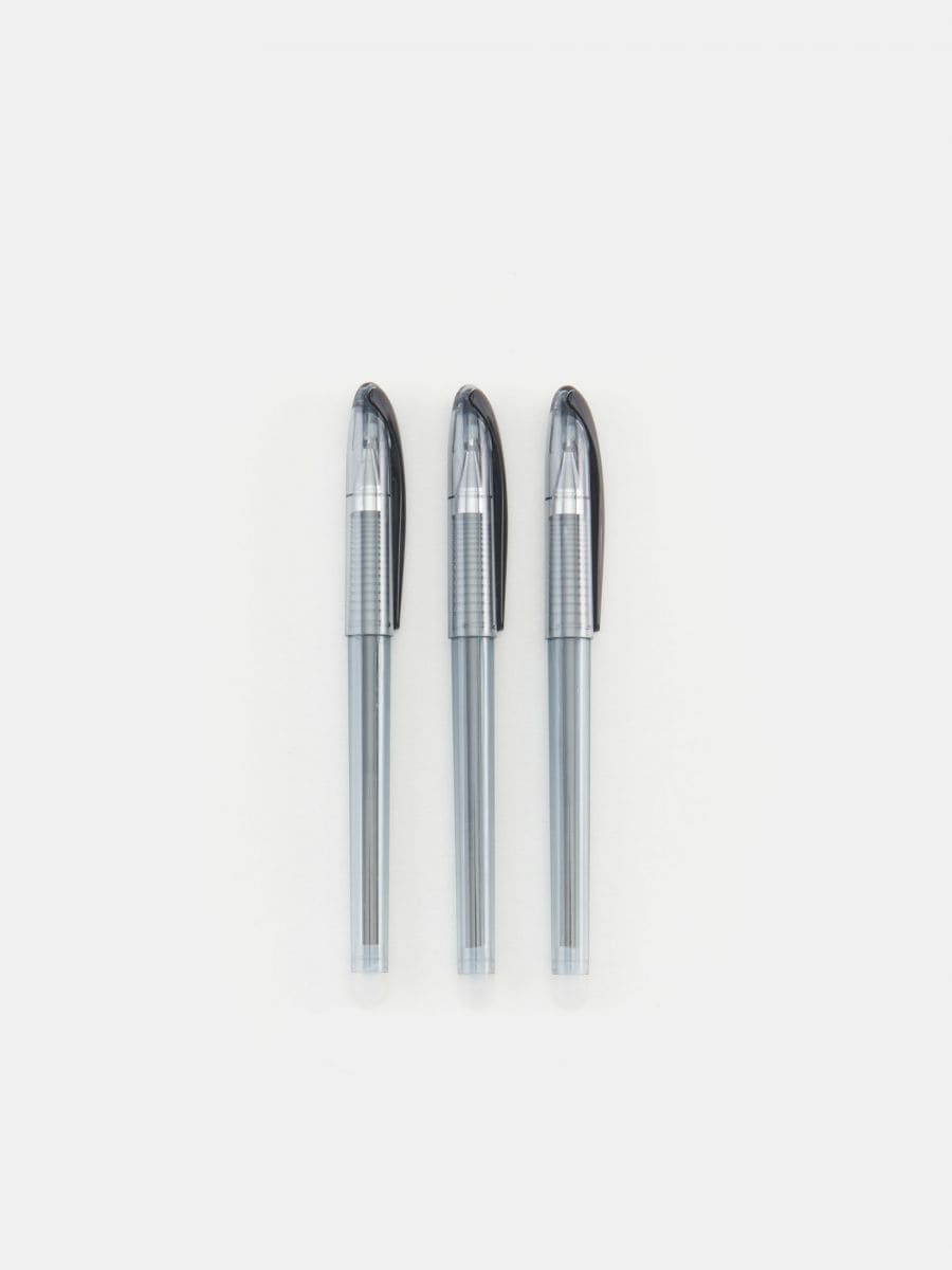 3 pack pens - black - SINSAY