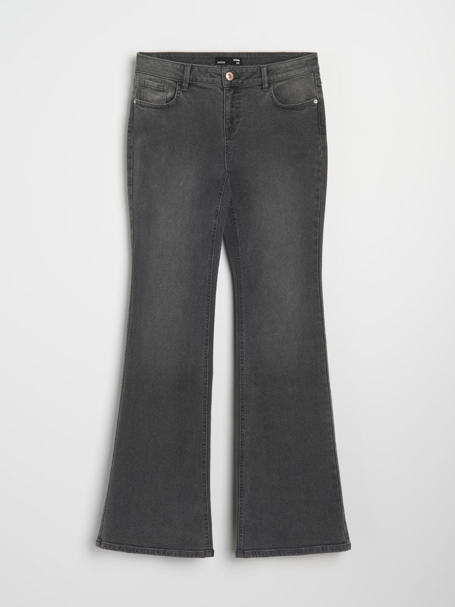 Schlagjeans - Grau - SINSAY