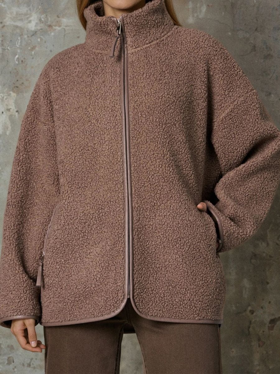 Lukuga sherpa pusa - tolmpruun - SINSAY