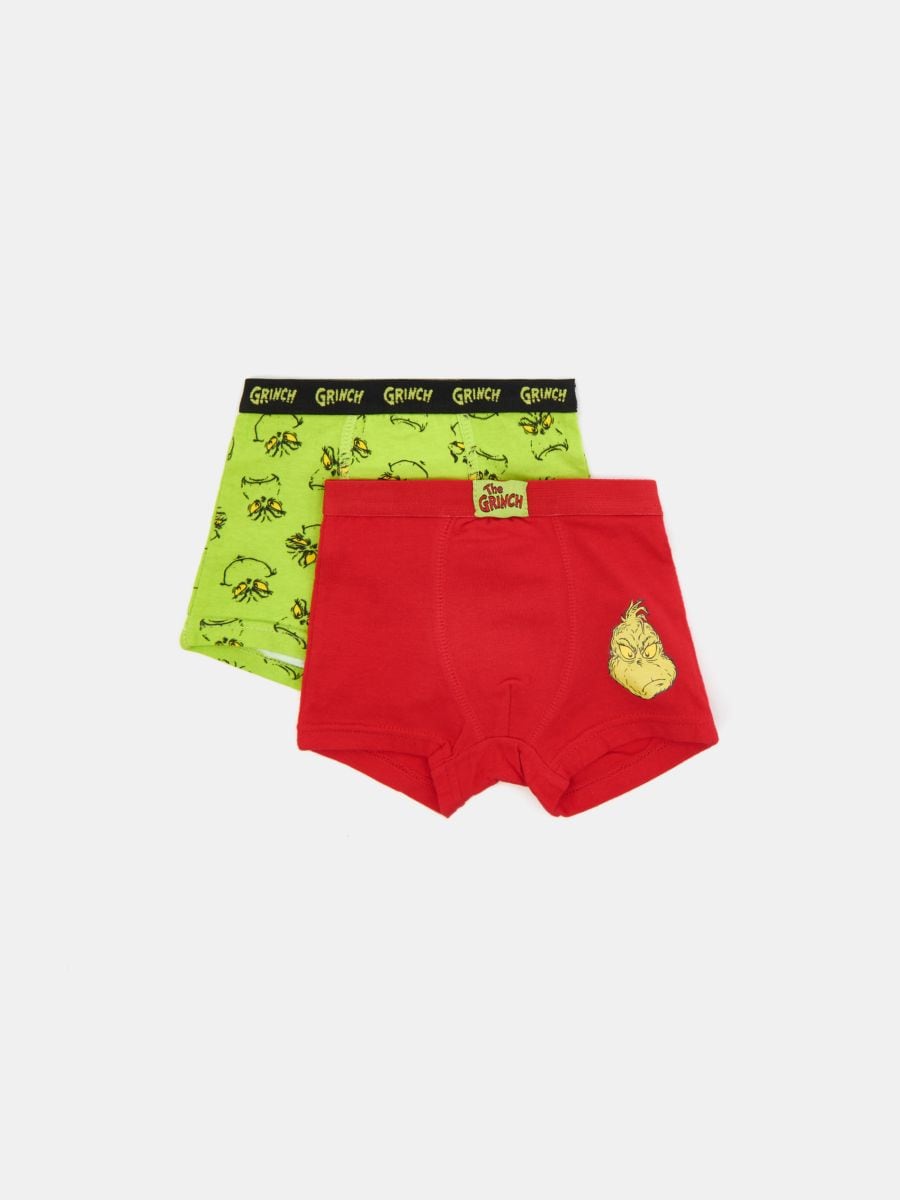 Bokserice - 2 para Grinch - više boja - SINSAY