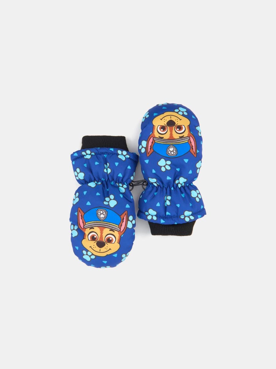 Rukavice sa flis postavom PAW Patrol - mornarsko plava - SINSAY