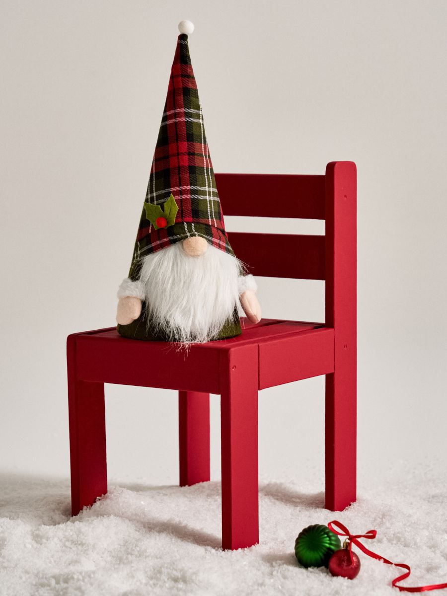 Božični okras v obliki škrata - temno zelena - SINSAY