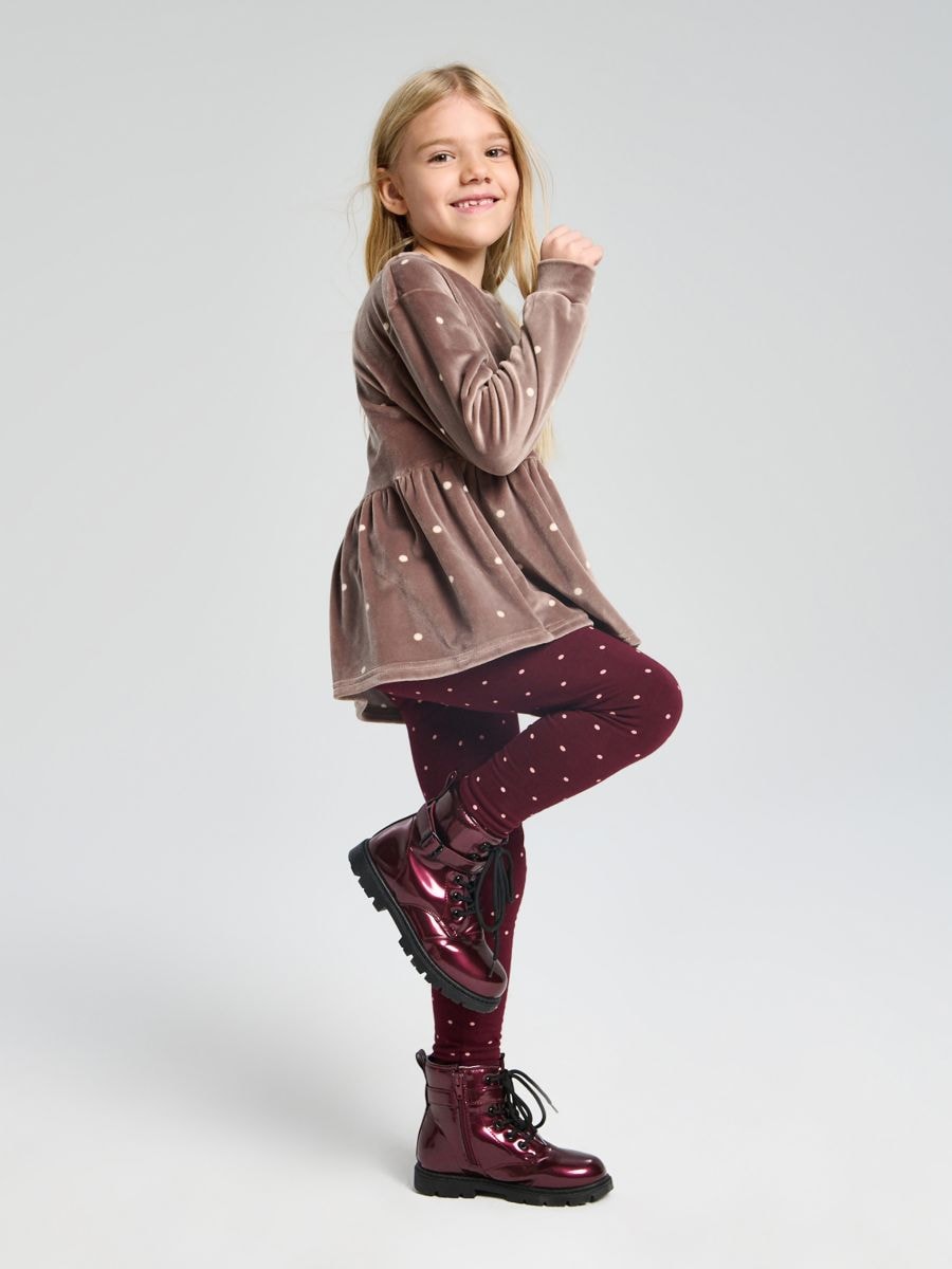 Legginsy z gumką w pasie - wielobarwny - SINSAY