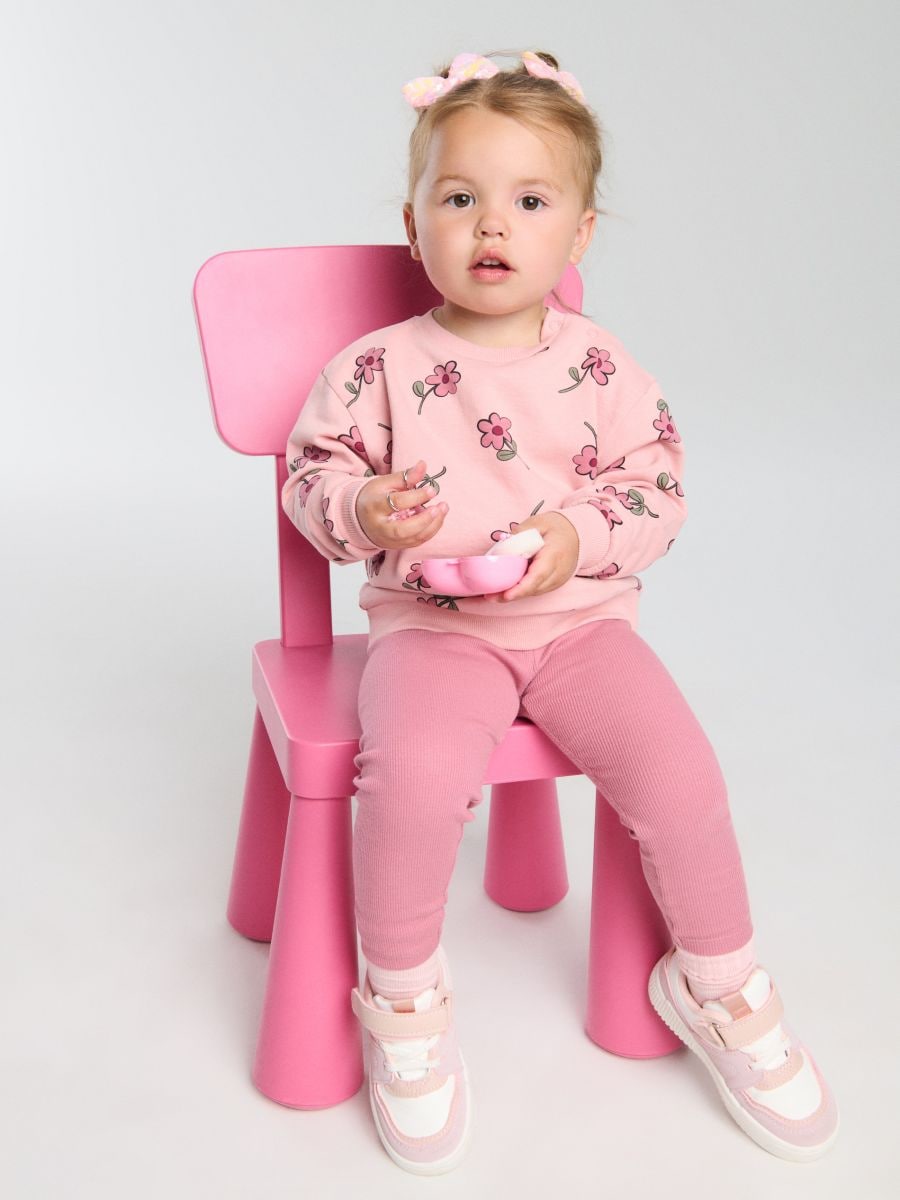 Completo in maglia di cotone - panna - SINSAY