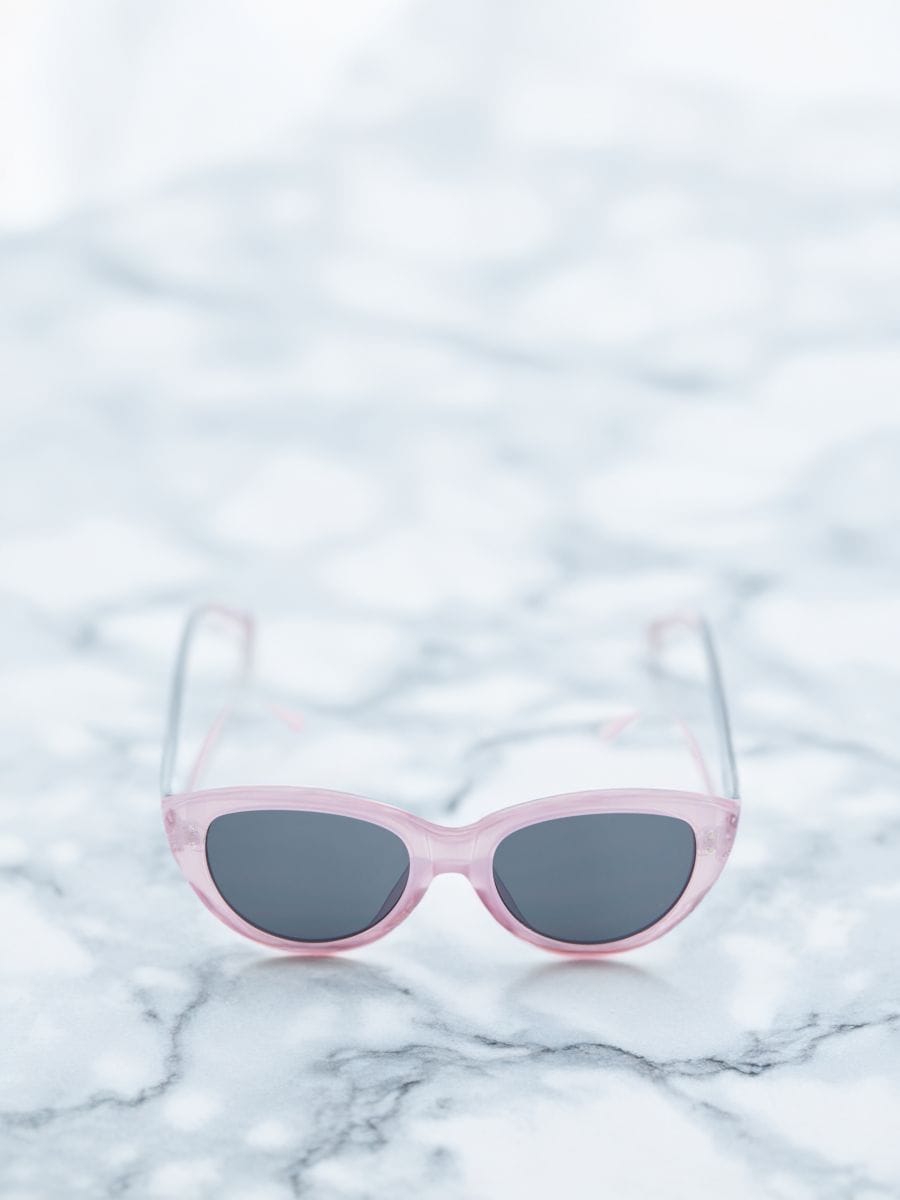 Okulary przeciwsłoneczne - fioletowy - SINSAY