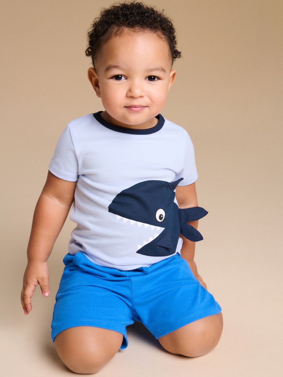 Шорти Zombie Dash - light blue - SINSAY