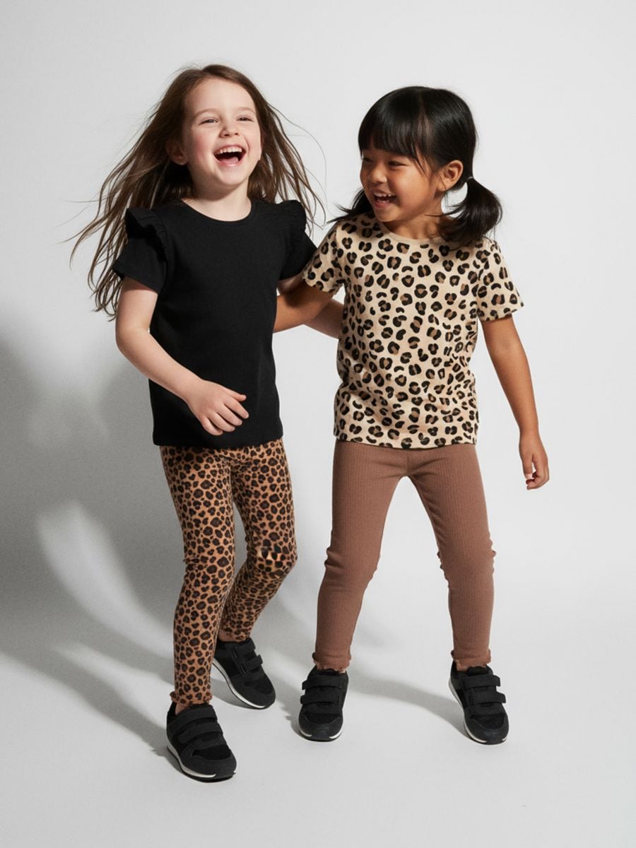 Rebrasti leggins 2 pakiranja - večbarvna - SINSAY