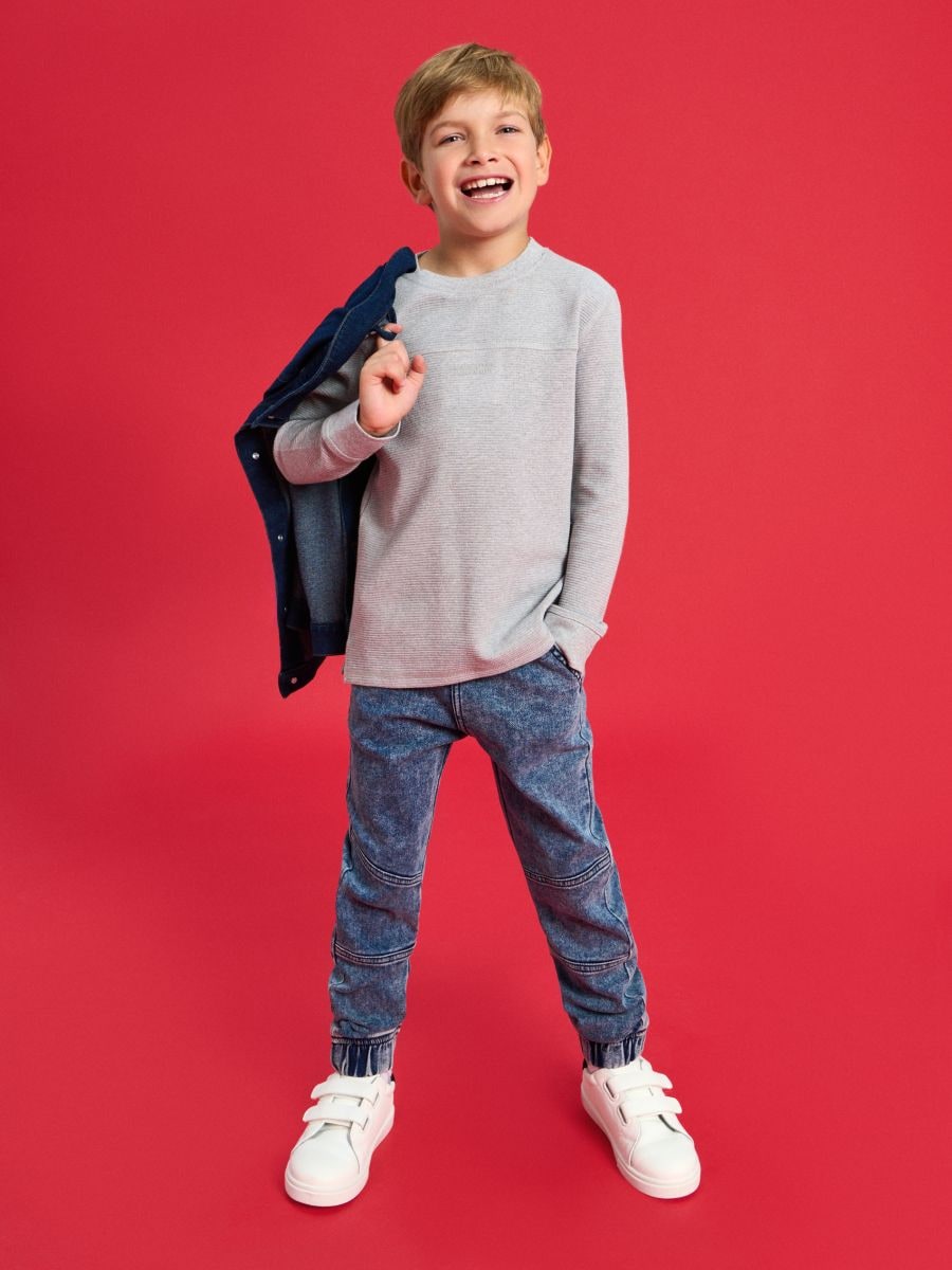 Jogger-dressipüksid - sinine - SINSAY