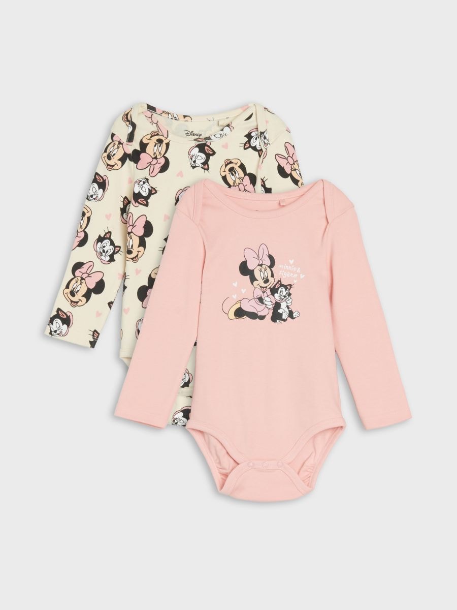 Bodi - 2 komada Minnie Mouse - roze - SINSAY