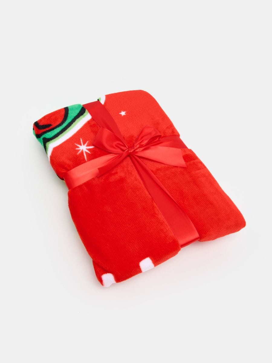 Odeja Grinch - rdeča - SINSAY