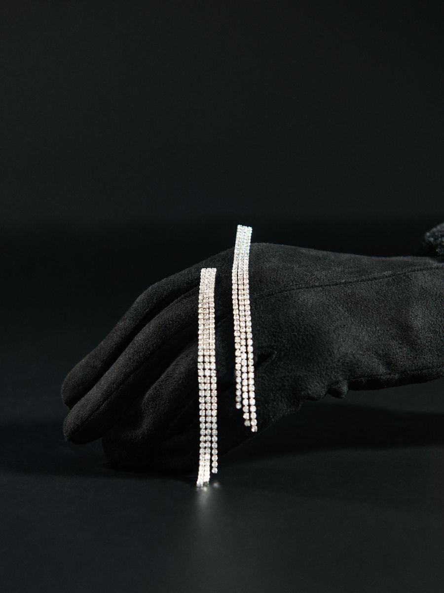 Сережки - срібний - SINSAY